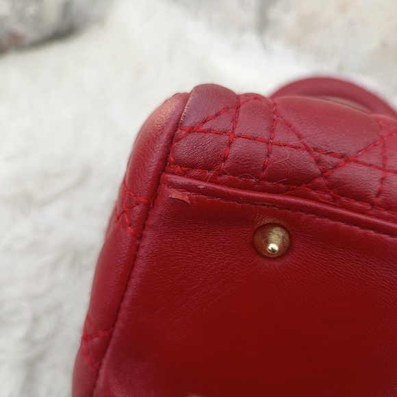 Diors classic Lady Dior bag with authenticity cards - Picture 7 of 15
